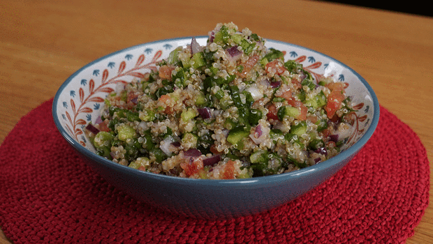 Kinoalı tabule tarifi (Videolu)