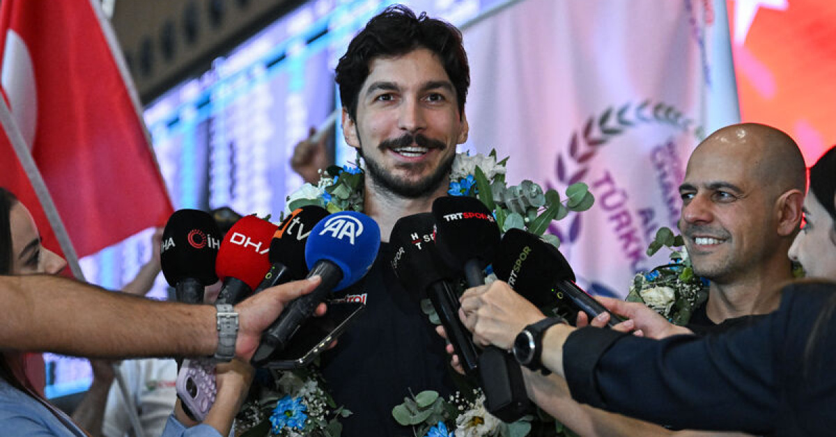 Dünya şampiyonu Ali Türkkan, yurda döndü!