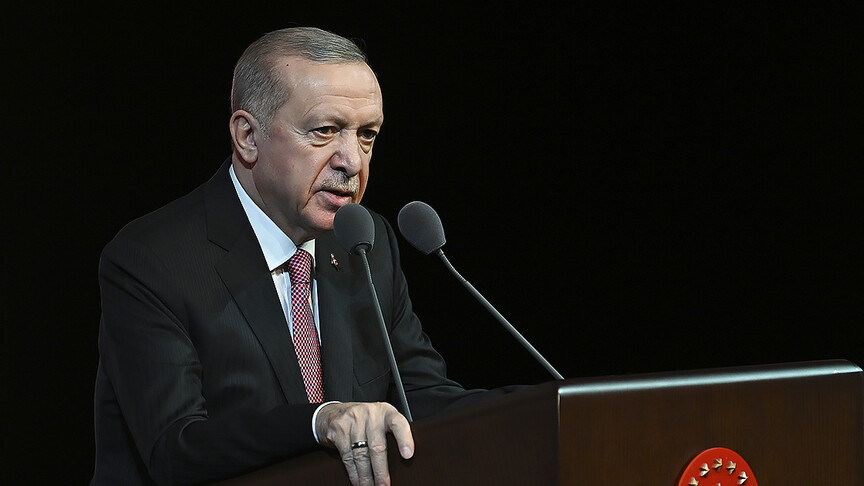 CANLI- Cumhurbaşkanı Erdoğan konuşuyor