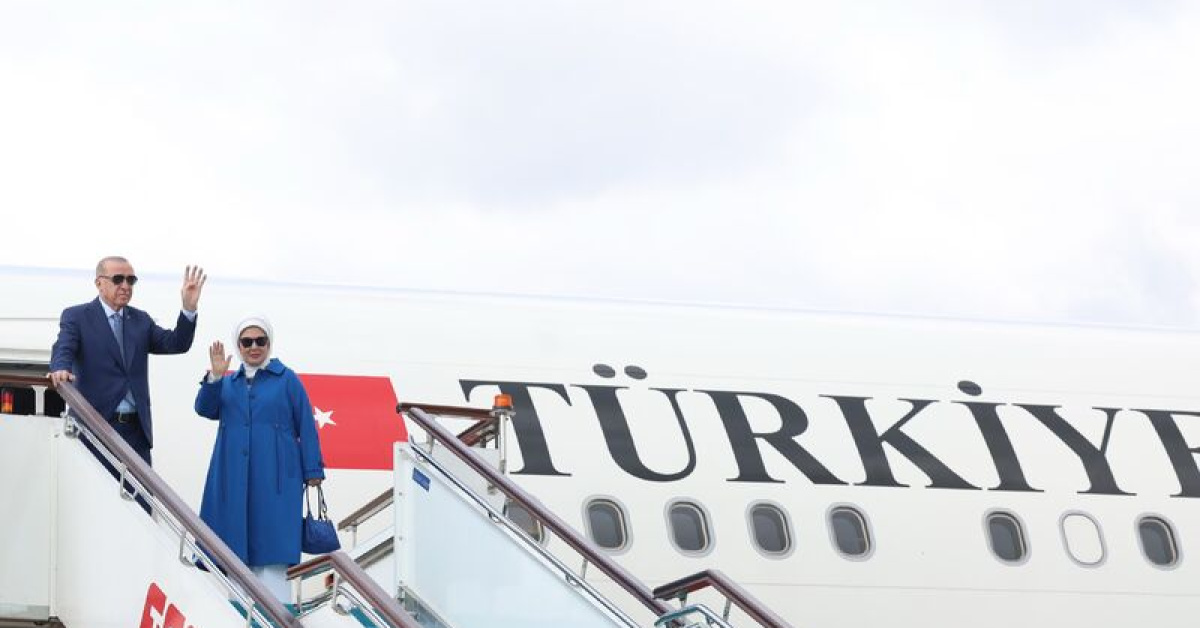 Cumhurbaşkanı Erdoğan'ın uçağı New York'a indi