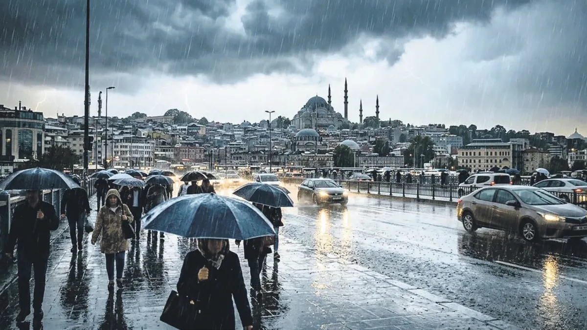 Yeni hafta yağmurla geliyor