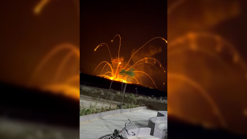 Halep'te askeri sahada meydana gelen patlamalarda 4 kişi yaralandı