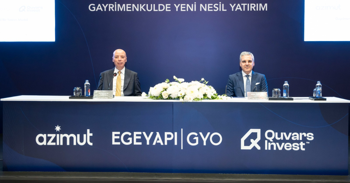 Azimut Portföy, Egeyapı GYO ve Quvars Invest'ten iş birliği