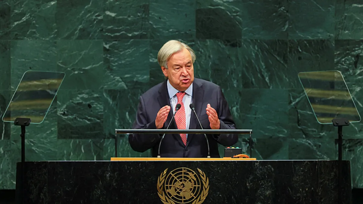 BM Genel Sekreteri Guterres’ten veda konuşması: Gazze'deki yıkım gördüklerimin ötesinde