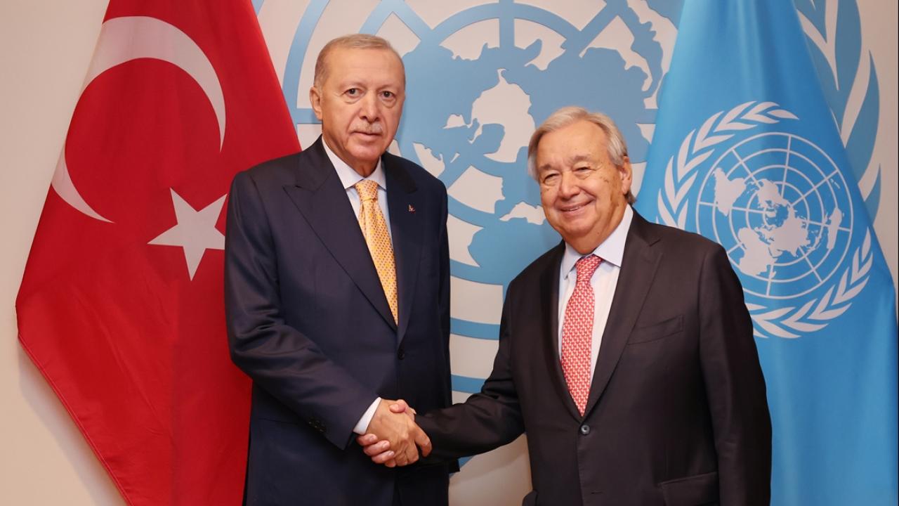 Cumhurbaşkanı Erdoğan'dan New Yorkta diplomasi trafiği