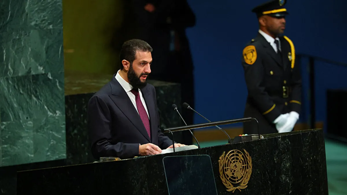 Şara BM kürsüsünde: İsrail’e Golan Tepeleri resti! ‘Tüm ilhak kararları hükümsüzdür’