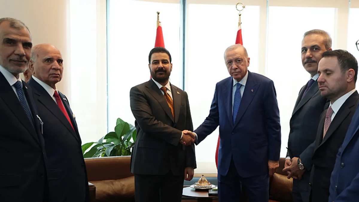 Başkan Erdoğan, Irak Başbakanı Ali Zeydi ile görüştü: İki ülkeden ortak açıklama...
