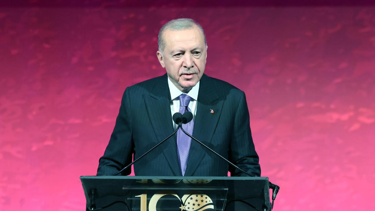 Cumhurbaşkanı Erdoğan konuşuyor