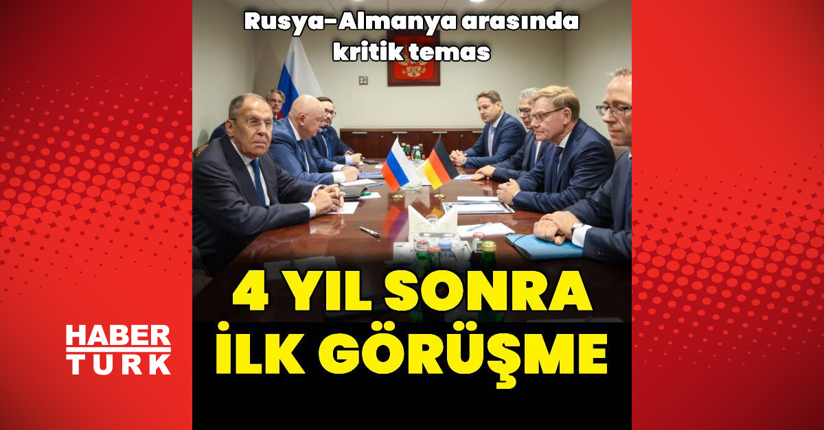 4 yıl sonra ilk görüşme