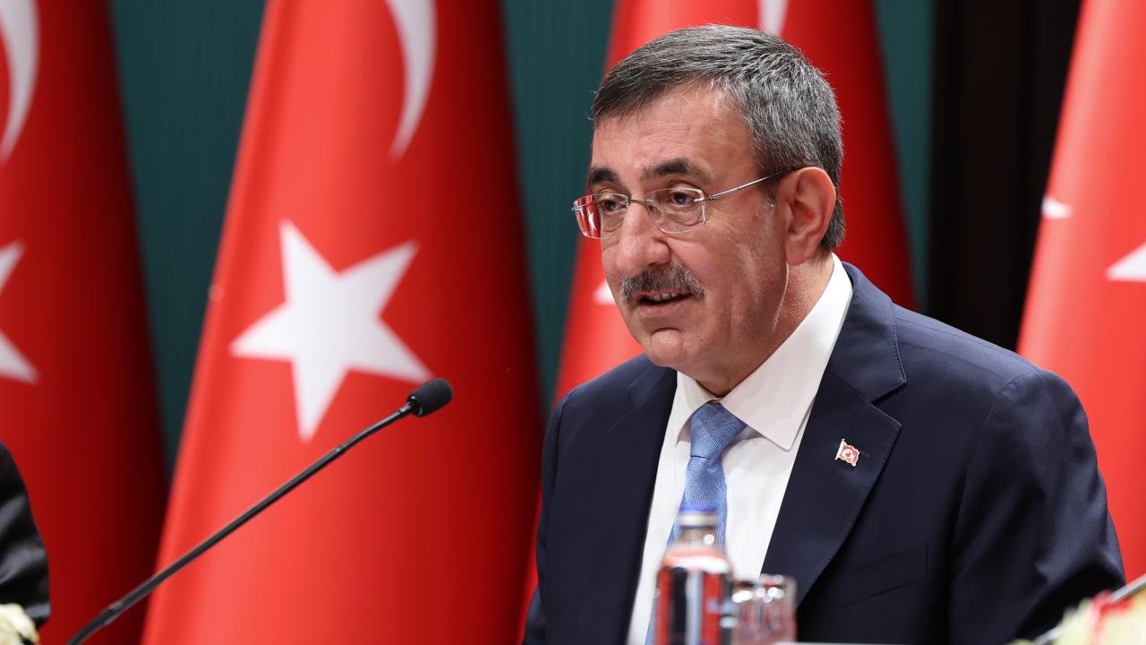 Cumhurbaşkanı Yardımcısı Yılmaz'dan Terörsüz Türkiye süreci ile ilgili bildiri
