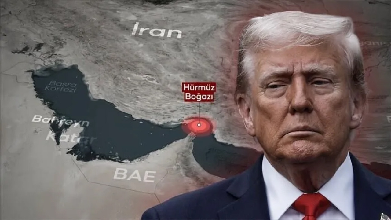 ABD Başkanı Hürmüz Boğazı'nı bir kez daha "Trump Boğazı" olarak paylaştı
