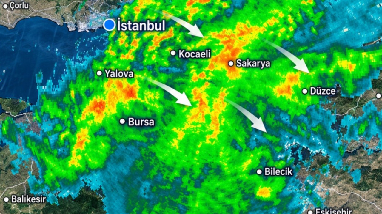 İstanbul'da hayatı felç eden yağmur ikinci dalgasıyla geliyor! Zamanı belli gerçekleşti