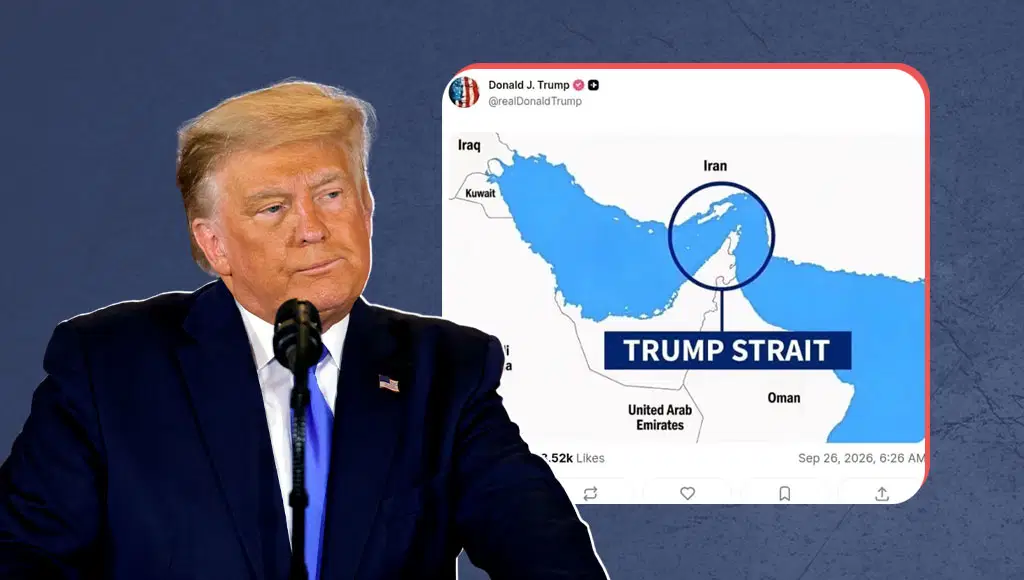 Trump, Hürmüz Boğazı’nın adını 'Trump Boğazı' yaptı