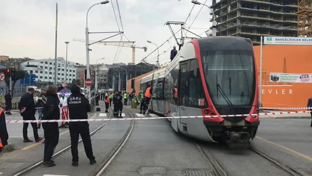 Kabataş-Bağcılar Tramvay Hattı'nda arıza