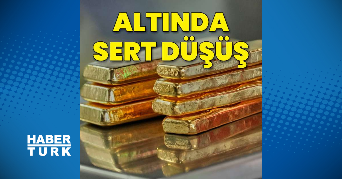 Altında sert düşüş