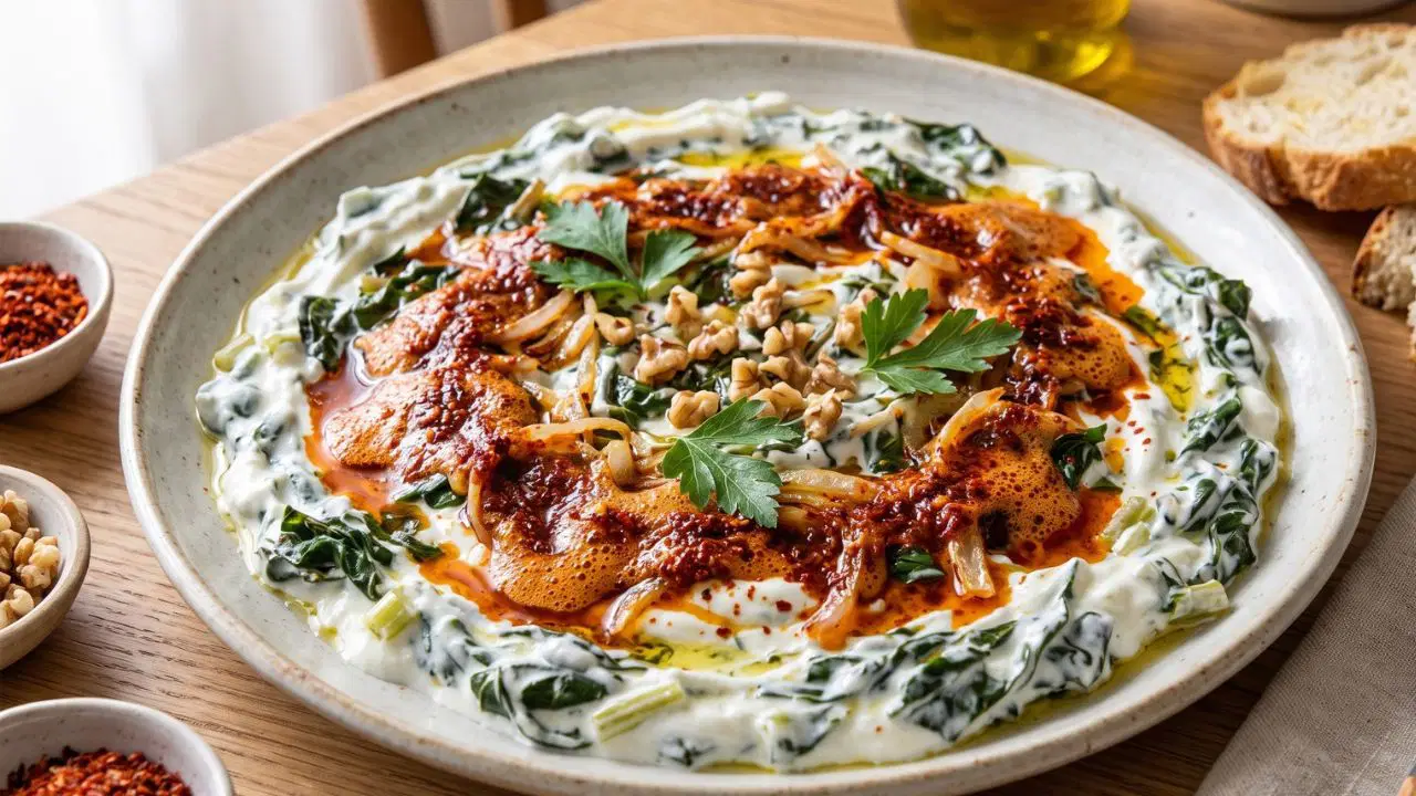 Pazıyı böyle deneyin! Yoğurtlu pazı borani tarifi