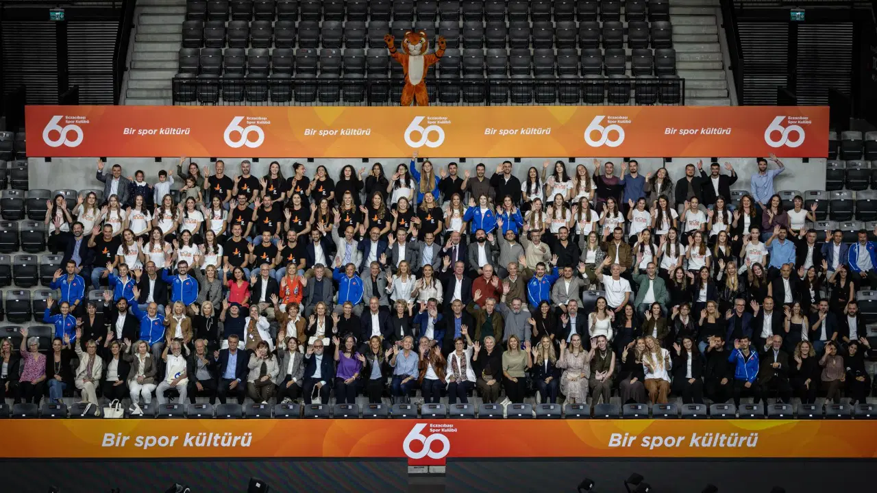 Eczacıbaşı Spor Kulübü'nün 60. yılı törenle kutlandı!