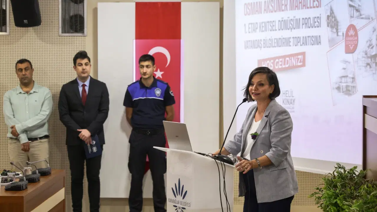 Karabağlar’da "kentsel dönüşüm için" bilgilendirme toplantısı