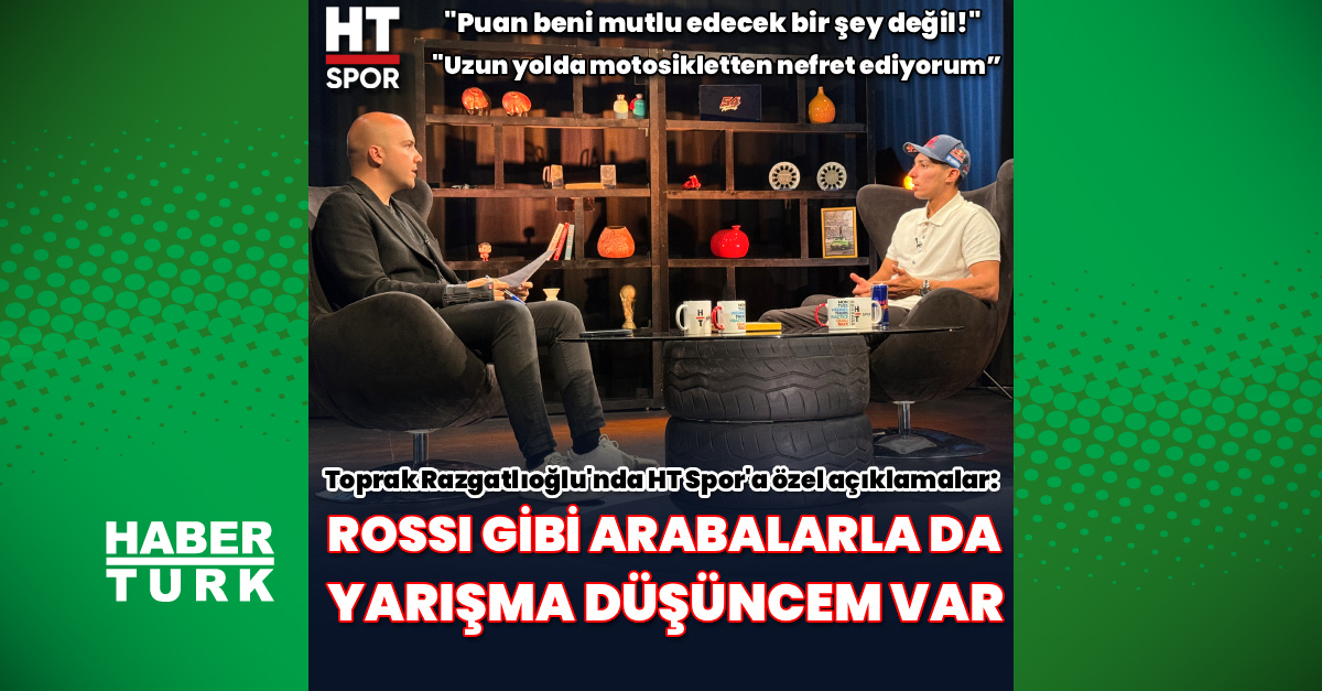 Razgatlıoğlu'nda HT Spor'a özel açıklamalar!