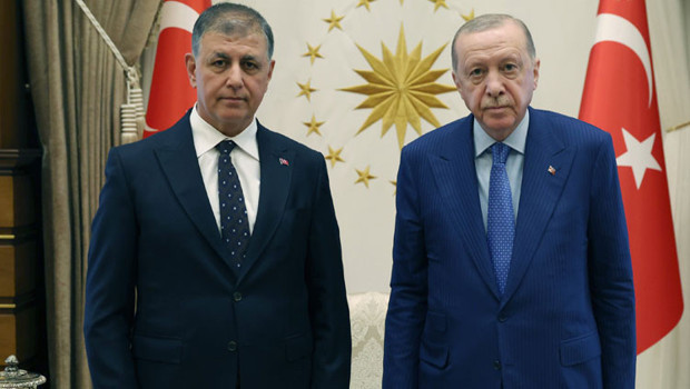 Cumhurbaşkanı Erdoğan, İzmir Büyükşehir Belediye Başkanı Tugay'ı kabul etti