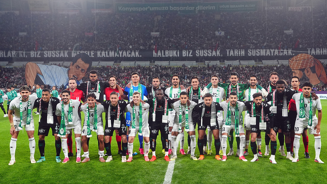 Konyaspor dostluk maçında Filistin Milli Takımı ile karşılaştı