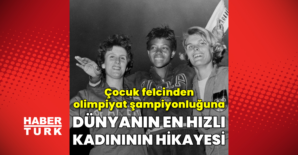 Çocuk felcinden dünyanın en hızlı kadınına!