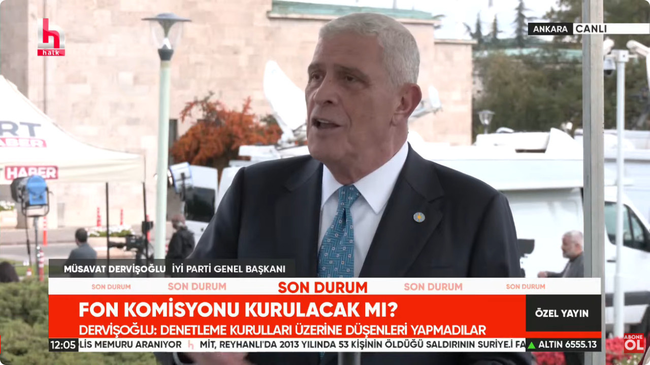 Müsavat Dervişoğlu İYİ Parti'nin Erdoğan kararını duyurdu