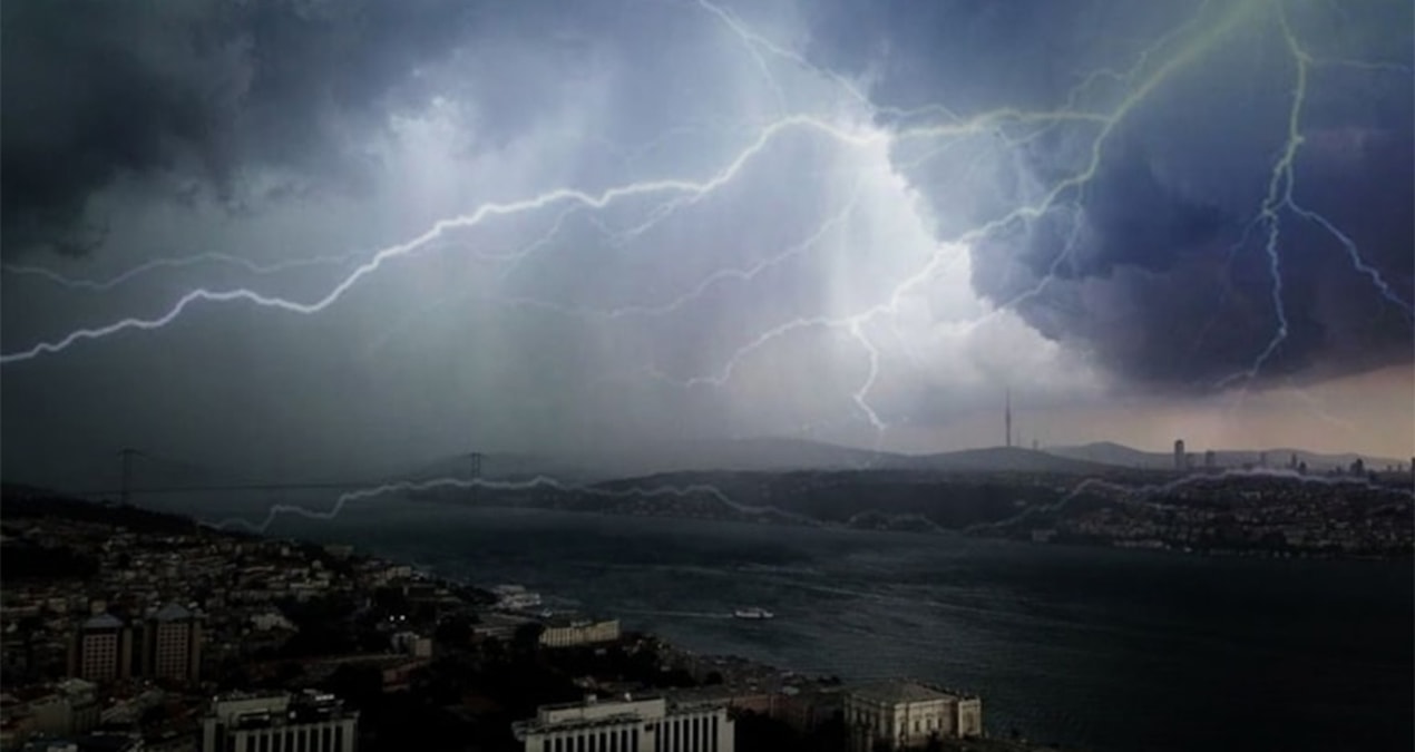 Meteoroloji, İstanbul ve üç ilde uyarı yaptı; saat itibarıyla baskın hava bekleniyor