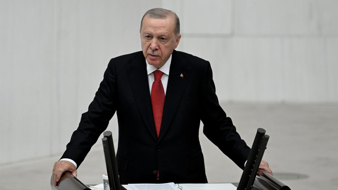 Cumhurbaşkanı Erdoğan konuşuyor