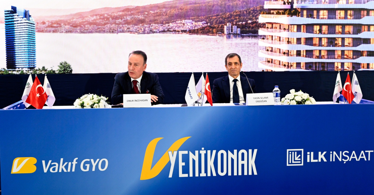 Vakıf GYO Ve İlk İnşaat'tan ortak proje