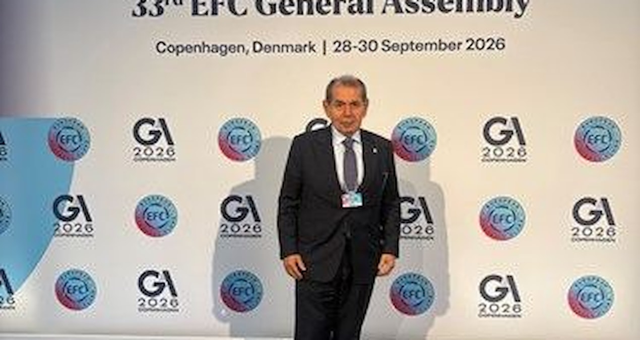 Dursun Özbek'e Avrupa'da görev, oy birliği ile seçildi