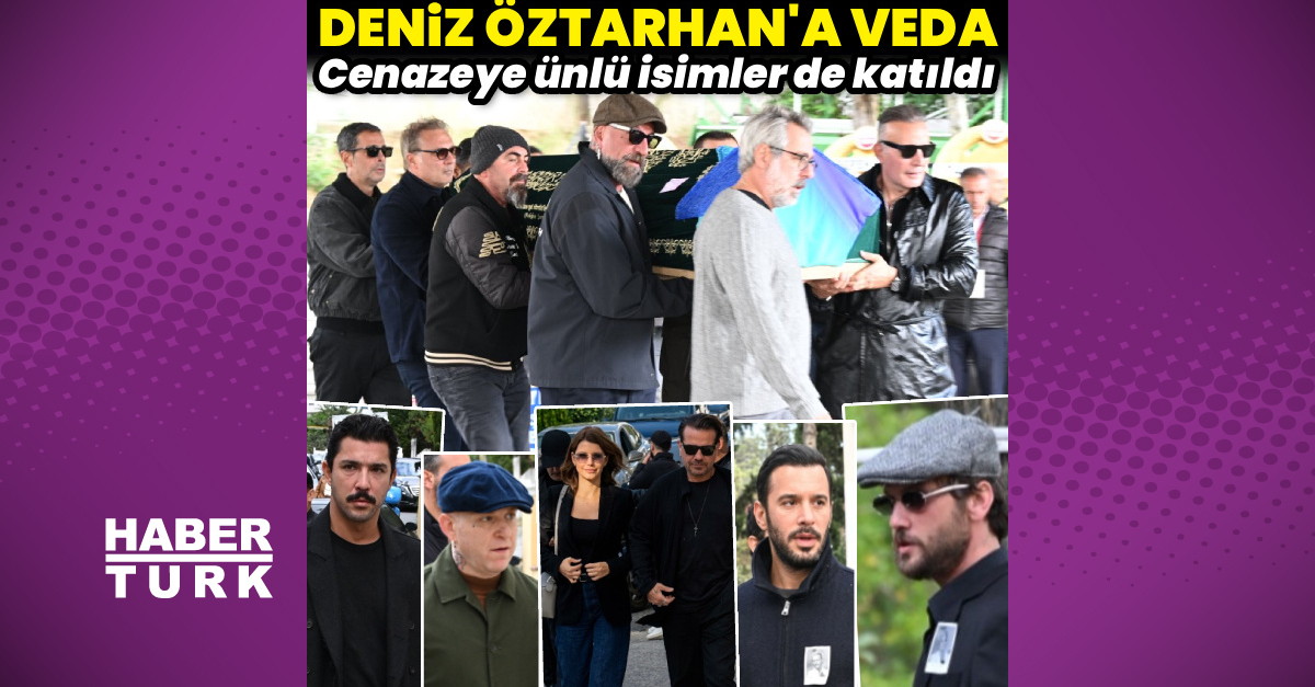 Öztarhan'a veda: Ünlü isimler cenazeye katıldı
