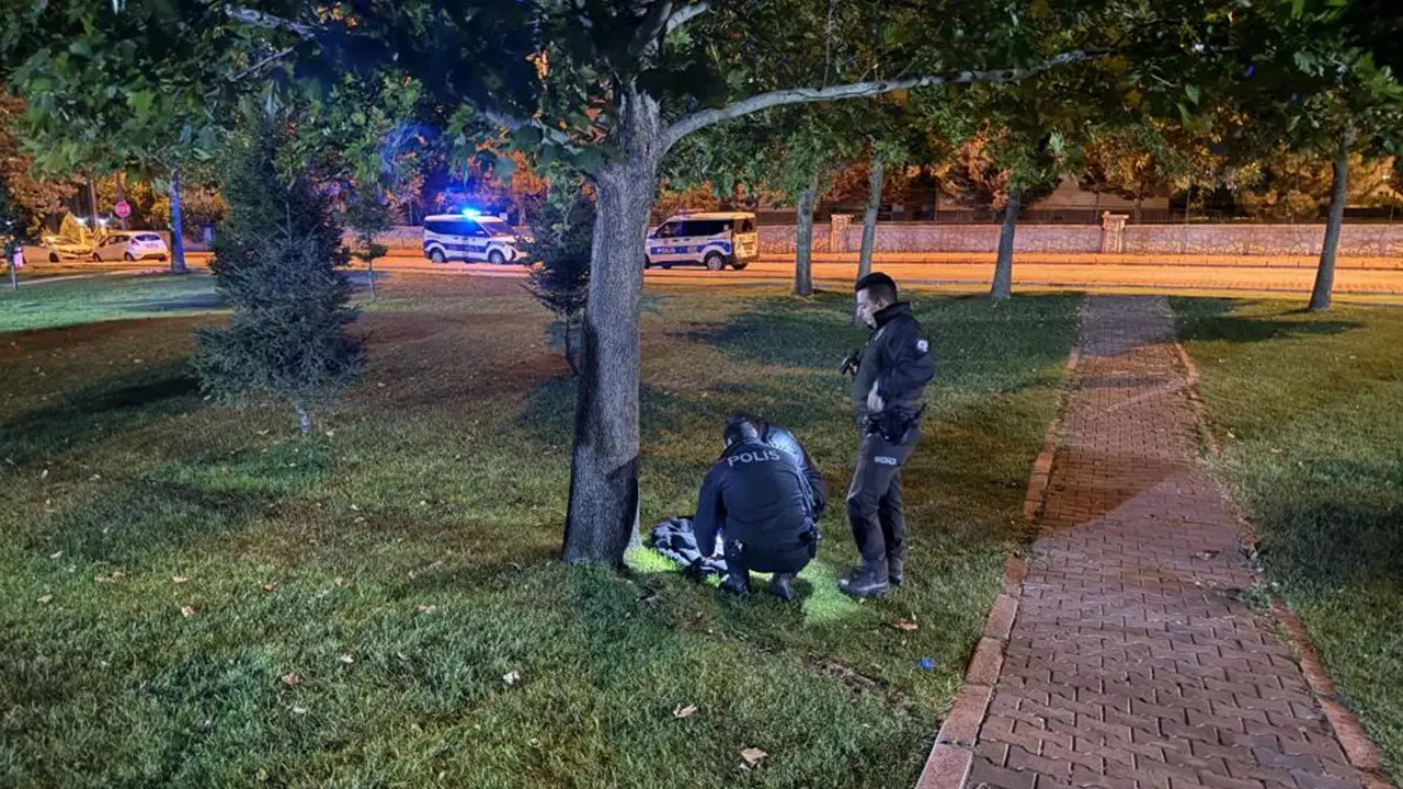 Kavgaya karışan şüpheliler eşyalarını bırakıp kaçtı