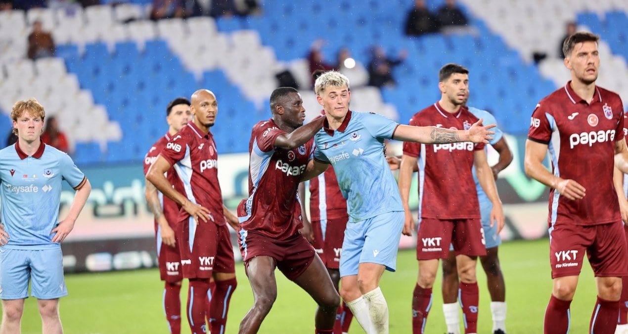 Trabzonspor hazırlık maçında Drogheda United'a kaybetti