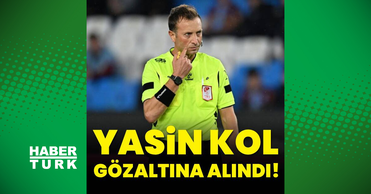 Yasin Kol Trabzonspor maçı sonrası gözaltına alındı!