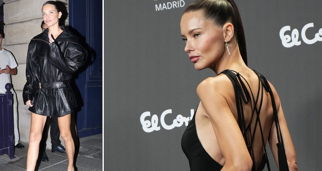 Adriana Lima'nın son hali şaşırttı: Bacaklarıyla ilgili yorum yağmuruna tutuldu