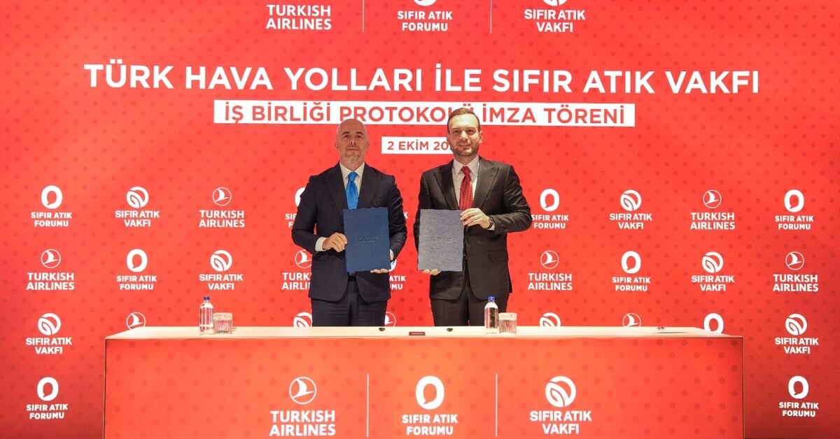 Sıfır Atık Vakfı ile Türk Hava Yolları arasında iş birliği