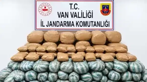 Van'da 517 kilo uyuşturucu madde ele geçirildi: 1 gözaltı