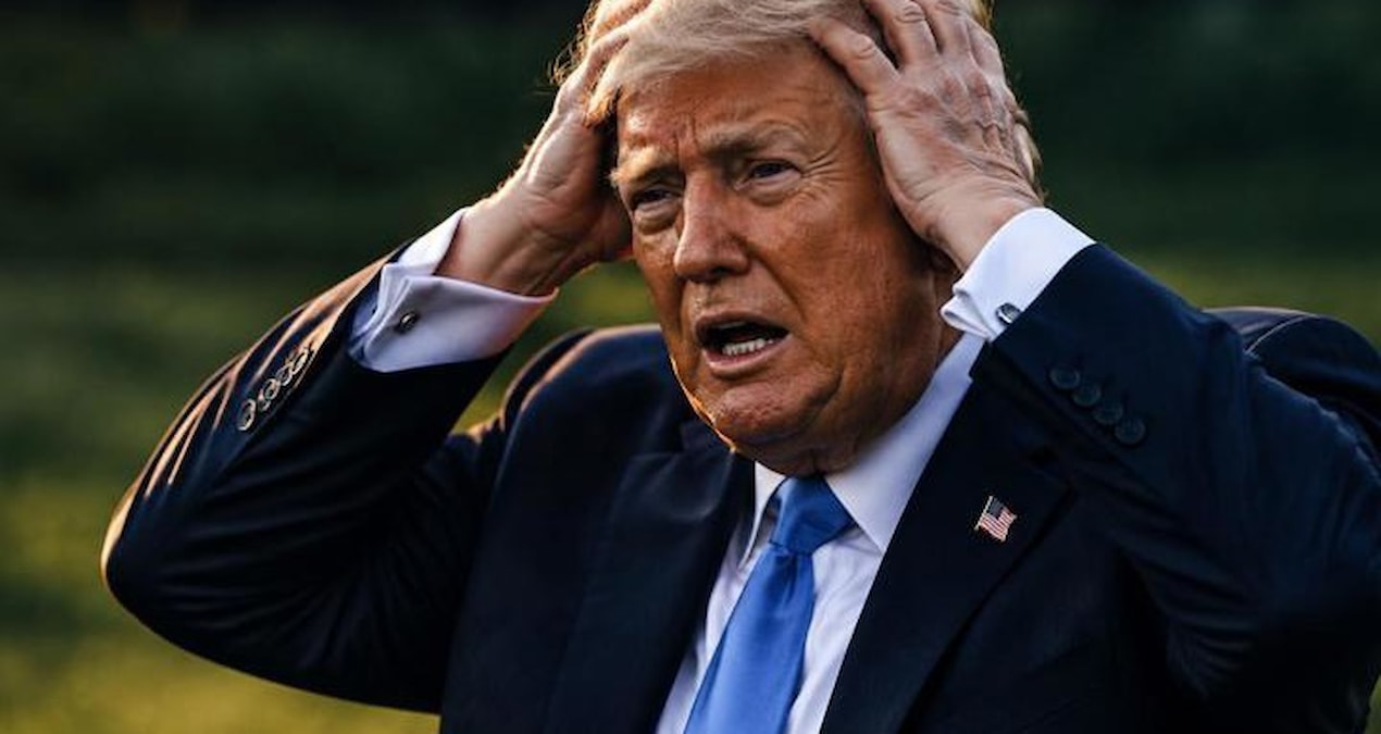 Dünyanın gözü önünde Trump'tan kadın muhabire gaf