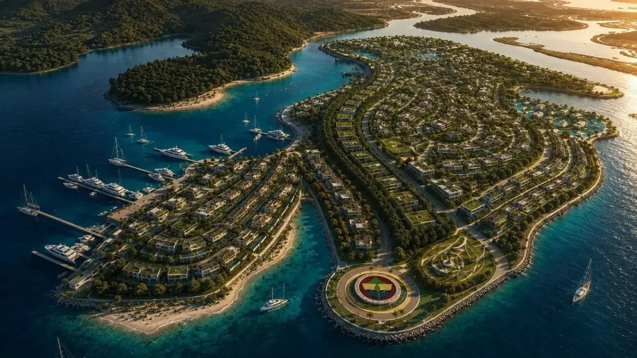 Fenerbahçe Adası ve marina planının detayları belli gerçekleşti
