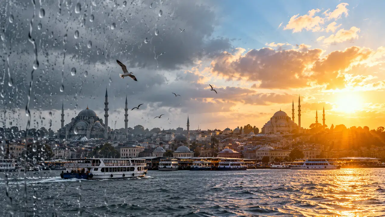 AKOM'dan İstanbul için son hava durumu raporu: Yağışlar bitiyor, sıcaklıklar yükseliyor!
