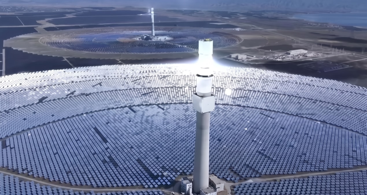 3 kuleli dev güneş paneli santrali açıldı: Bölgede enerji dengeleri değişecek