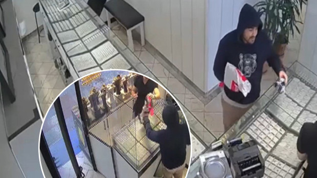 Bayrampaşa'da hırsız, şemsiyeye tabanca süsü takarak sahte altınları çaldı