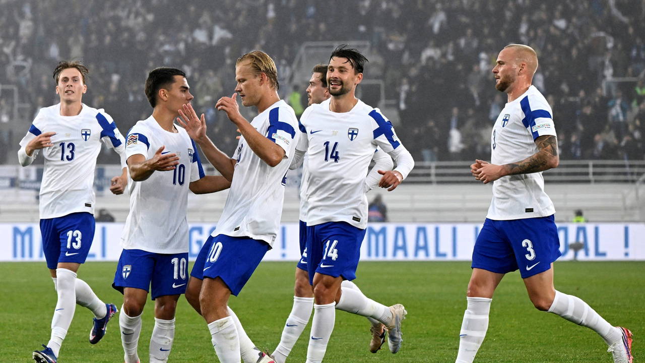 Finlandiya, Arnavutluk'u 2 golle mağlup etti