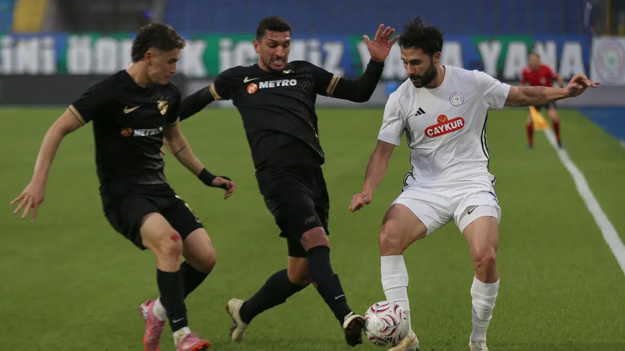 Çaykur Rizespor'dan 3 gollü prova