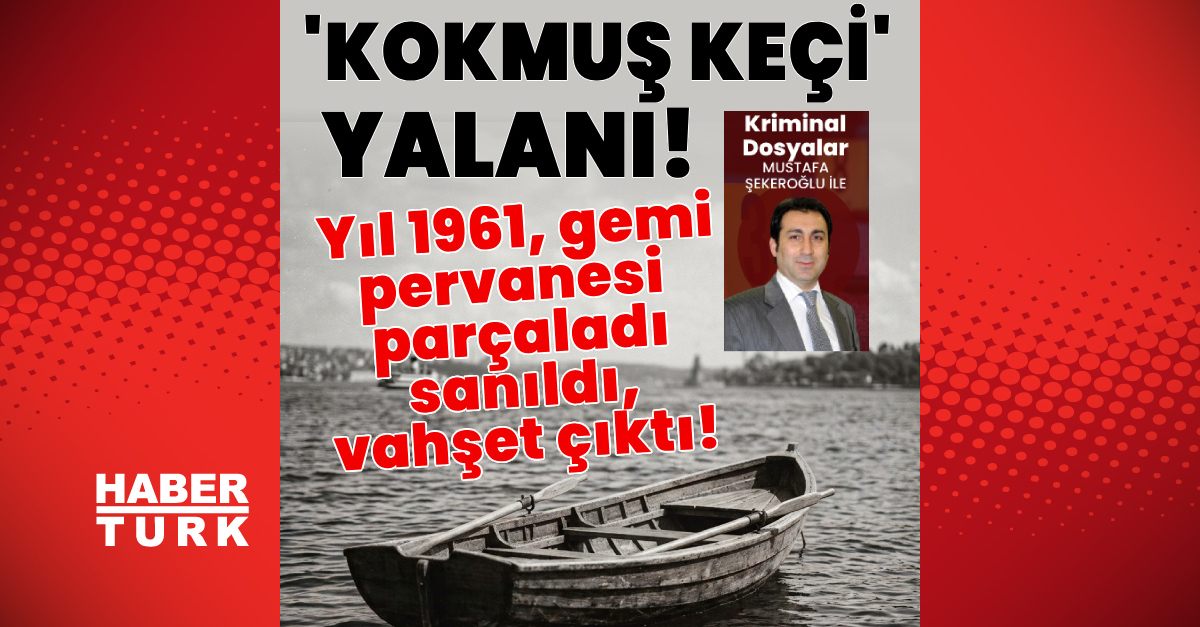 Saldalcıya "Kokmuş bir keçi var" dedi! Gemi pervanesi parçaladı sanıldı, vahşet çıktı!