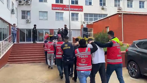 Tekirdağ'da "savcı-polis" yalanıyla 19 milyonluk vurgun: 9 şüpheli tutuklandı