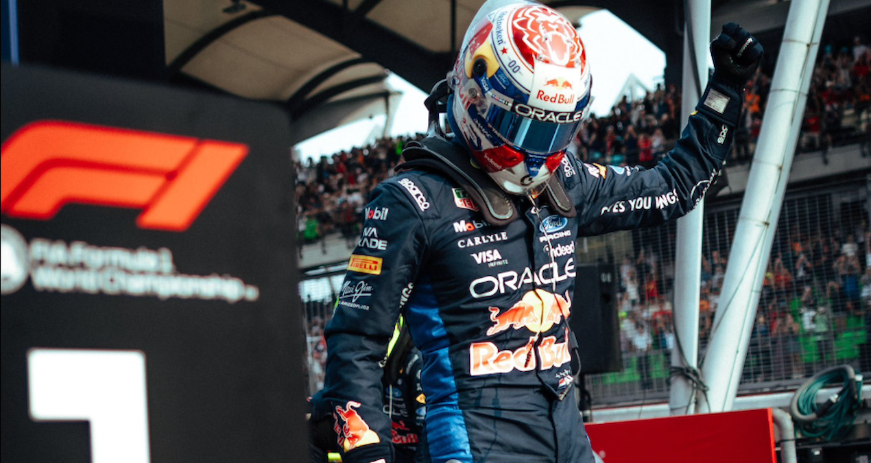 Yoğun yağmur nedeniyle 1.5 saat geç başlamıştı! Verstappen ilki yaşadı