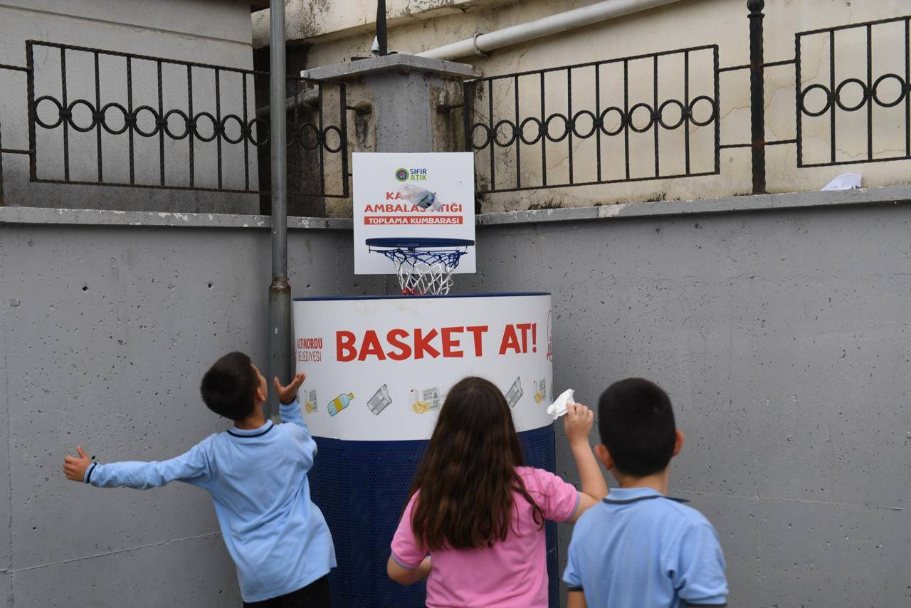 Altınordu’da çocuklara çevre bilinci aşılandı