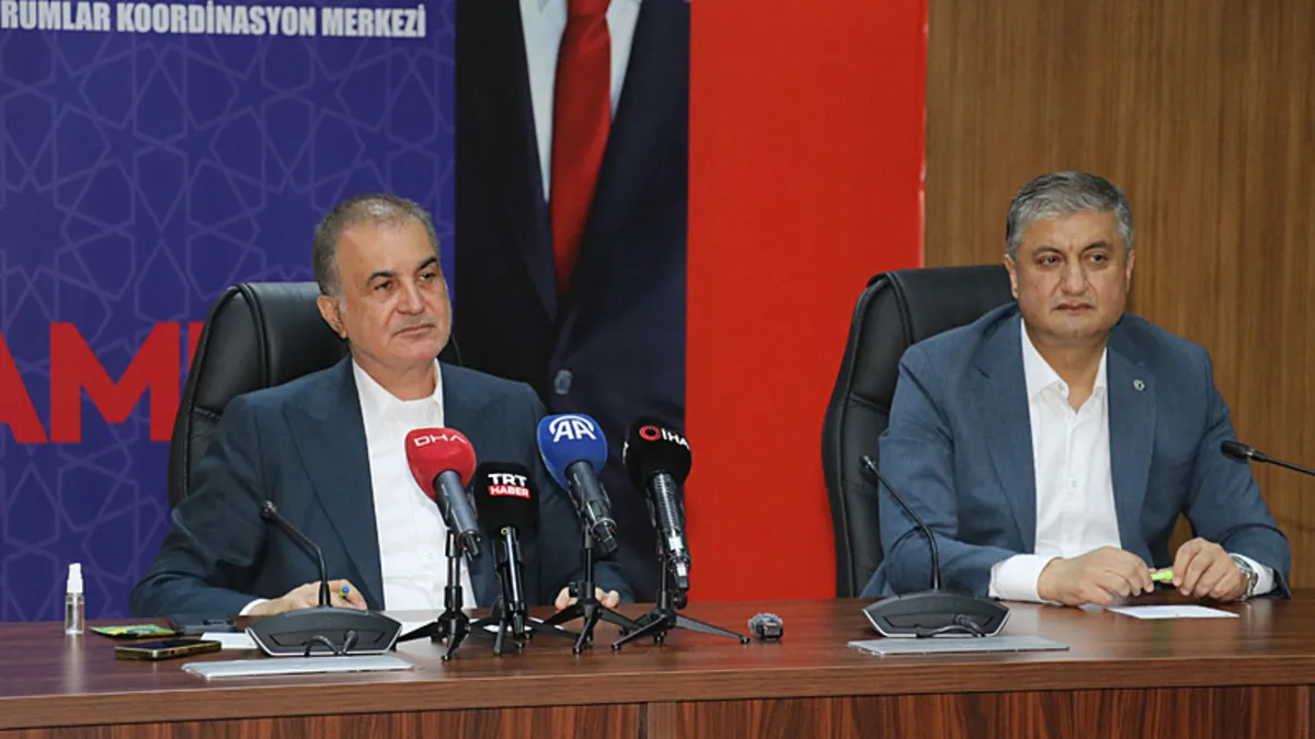 AK Parti Sözcüsü Ömer Çelik: Tek bir vatandaşımız bile yalnız kalmayacak